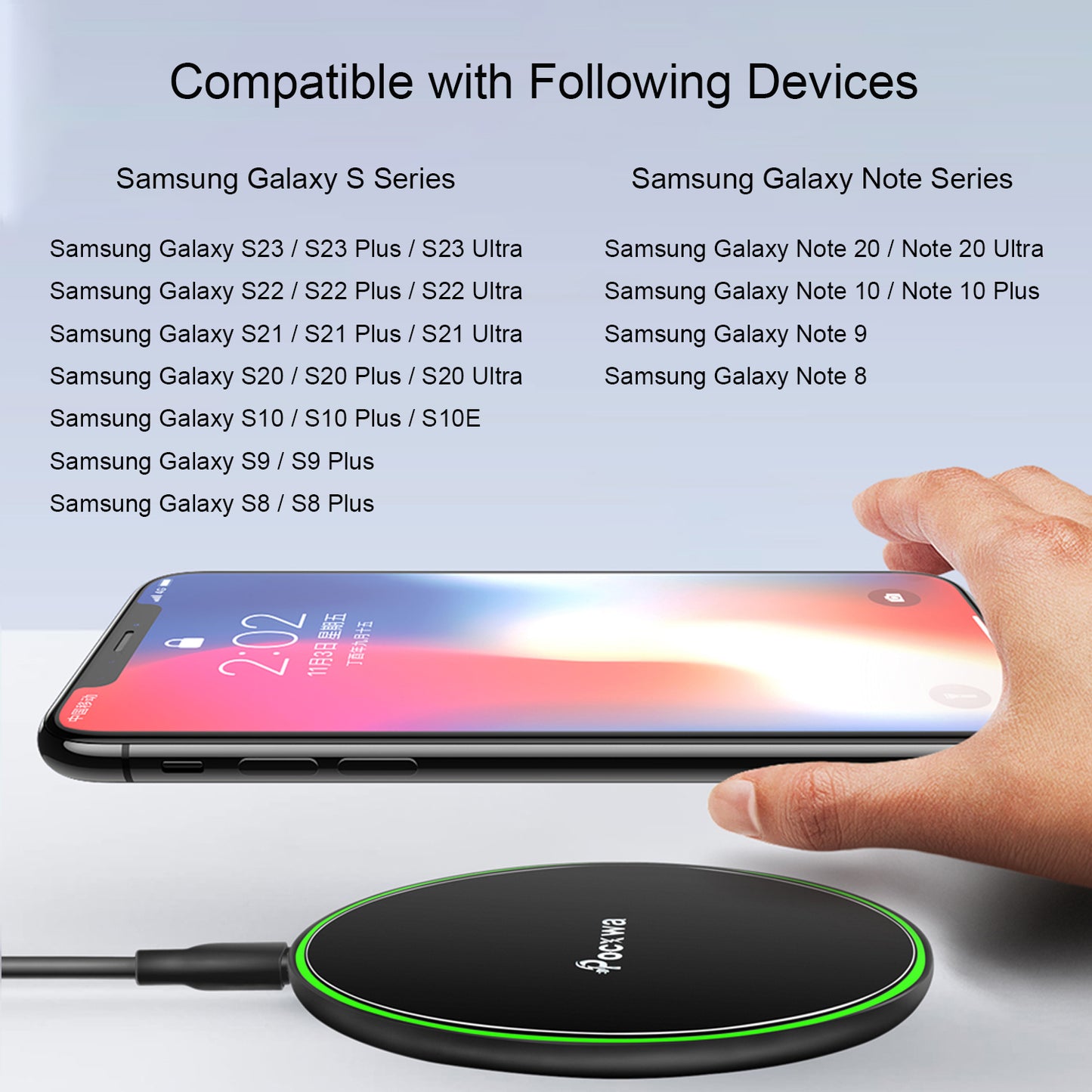 15W Wireless Charging Pad for iPhone