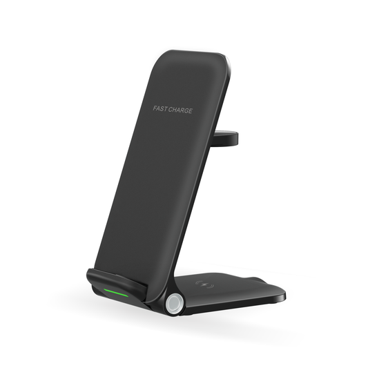 Pocxwa 15W Wireless Charger Stand 3 in 1 for Samsung Galaxy S23 Ultral S22 Plus